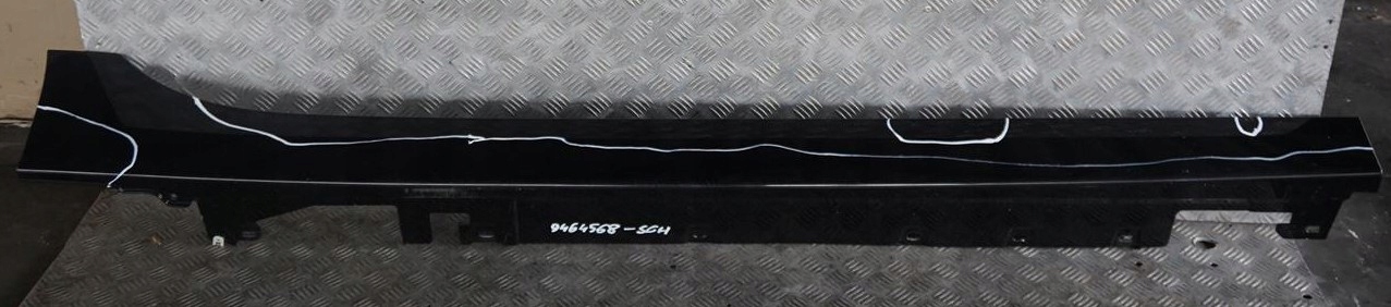 BMW 1 2 Series F40 F44 Sill Strip Side Skirt Right O/S Schwarz 2 Black - 668