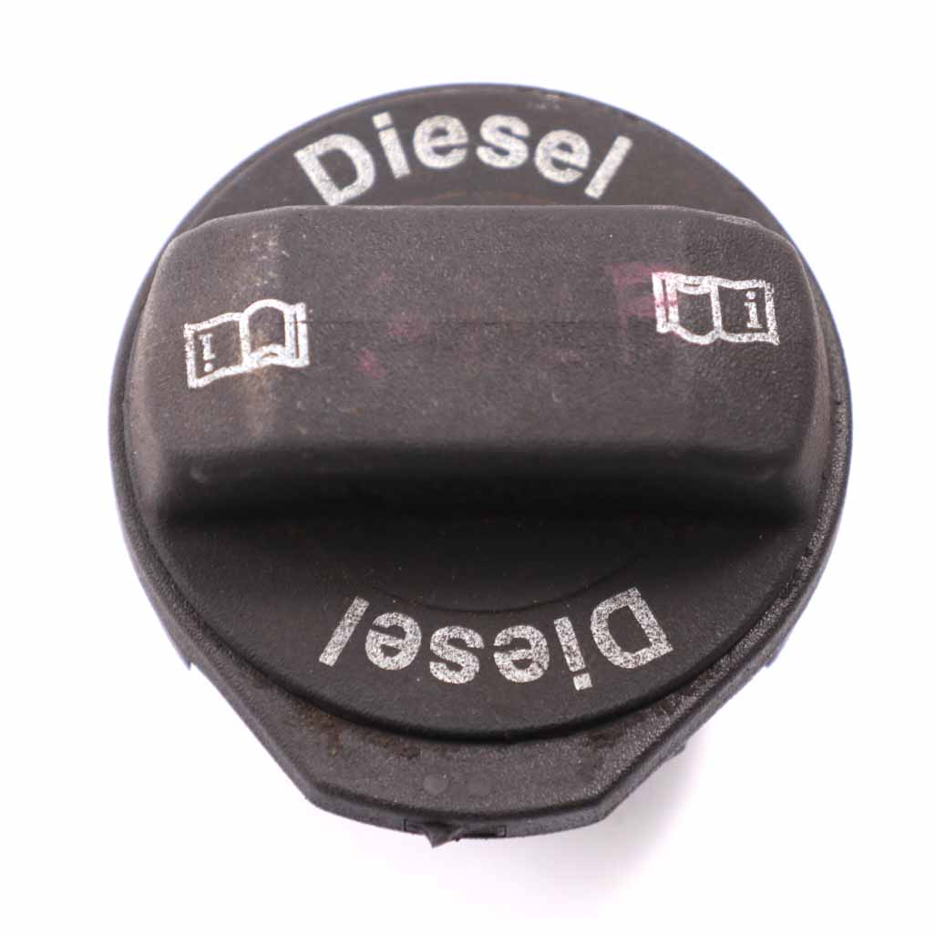 VW Audi Kraftstoffeinfüllstutzen Tankdeckel Diesel Schwarz 1J0201553AE