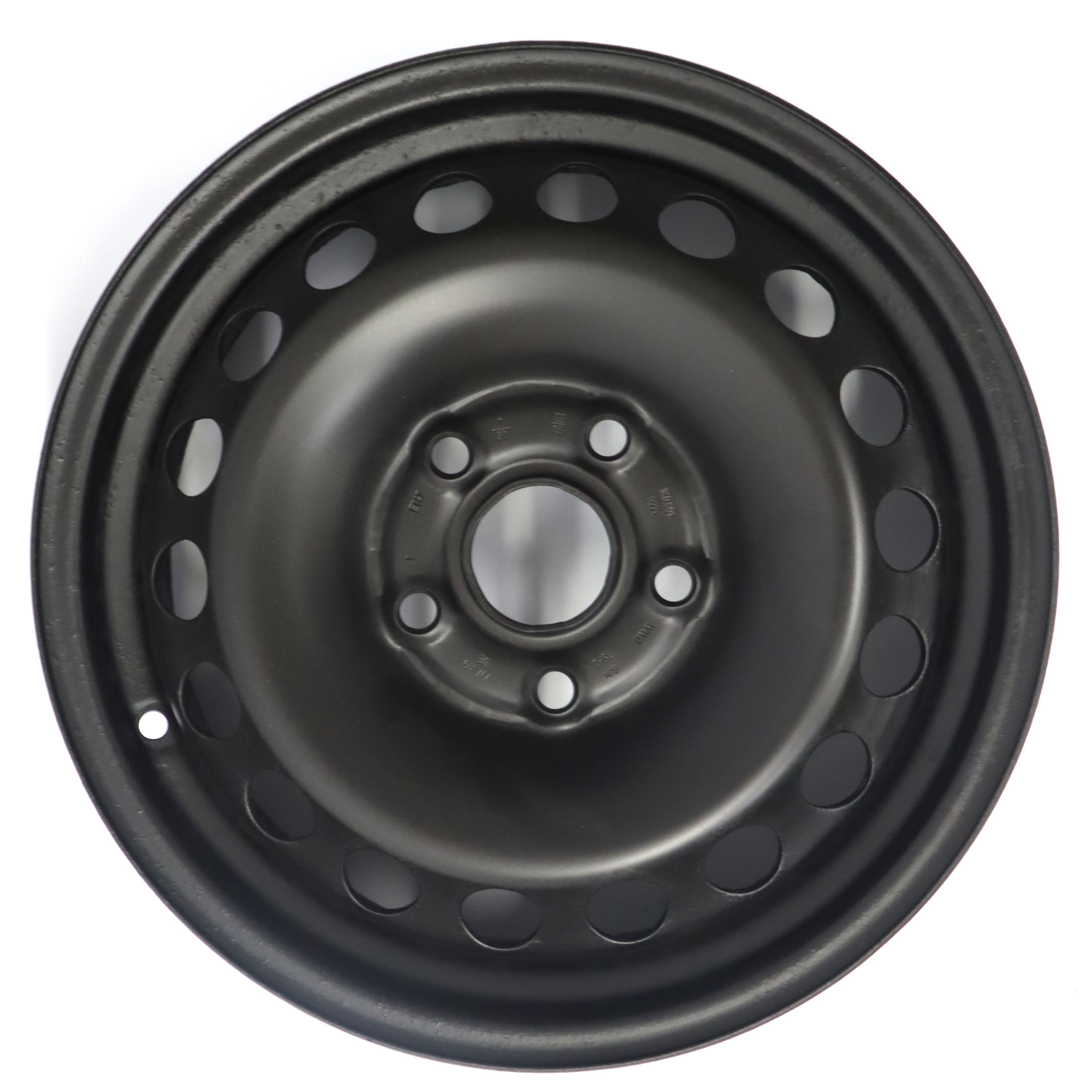 VW Volkswagen Golf 5 Black Steel Wheel Rim 15'' 6J ET:47 1K0601027C