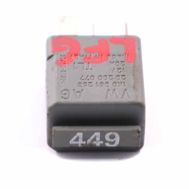 VW Volkswagen Audi  Seat Relais 449 Einheit Modul 4 Pins 1K0951253