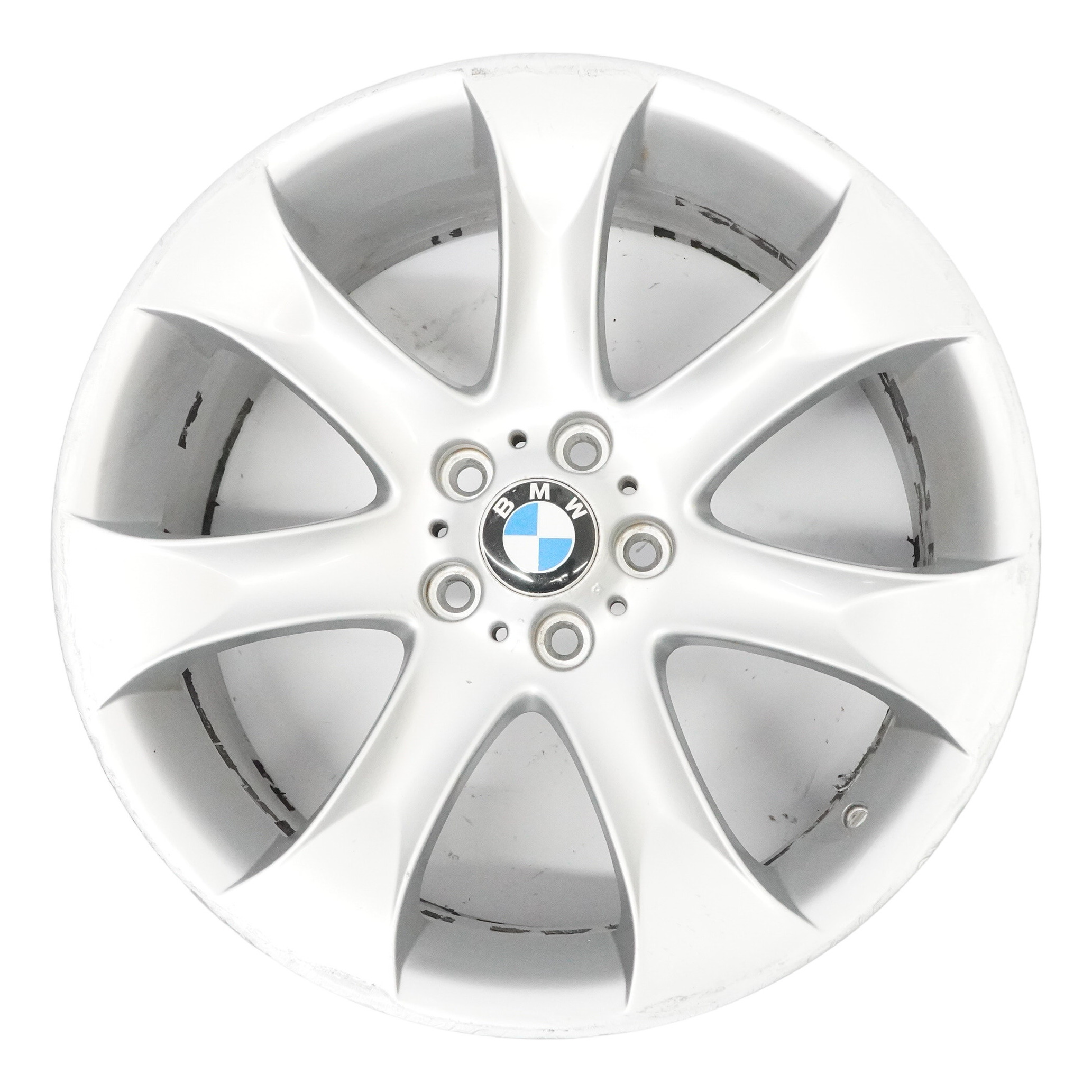 BMW X5 E53 Front Silver Alloy Wheel Rim 20" ET:45 9,5J V-Spoke 168 6766068