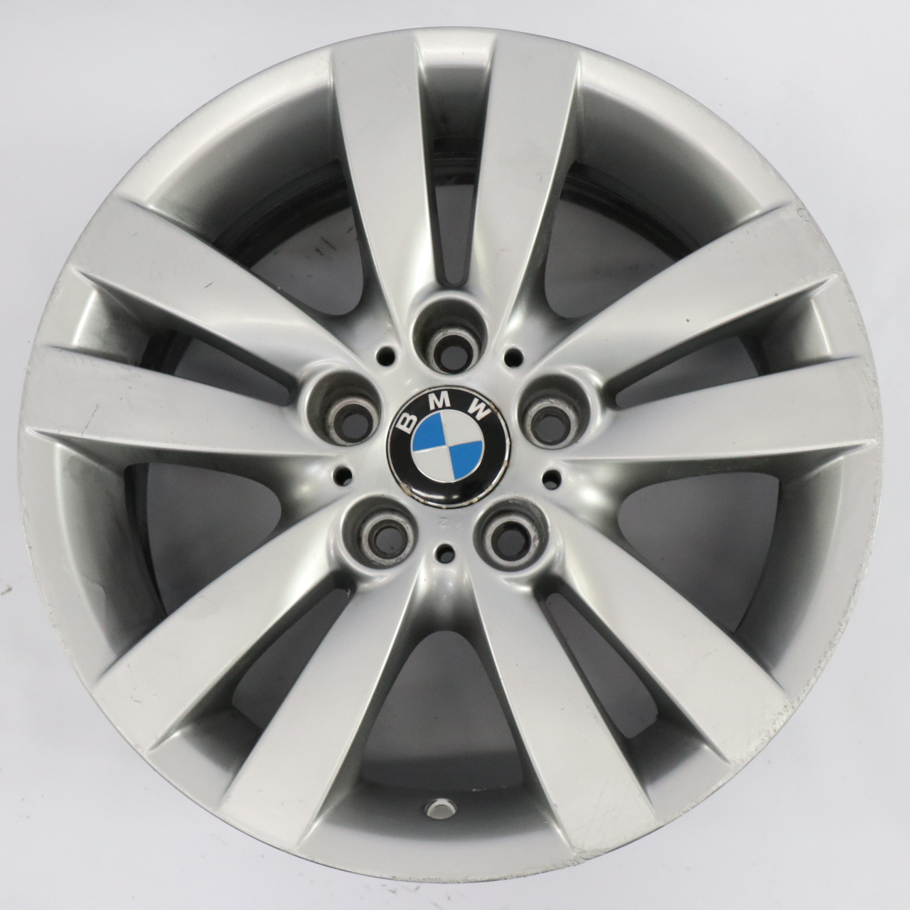 BMW 3 E90 E91 E92 E93 Silver Alloy Wheel Rim 17" Double Spoke 161 ET:34 8J