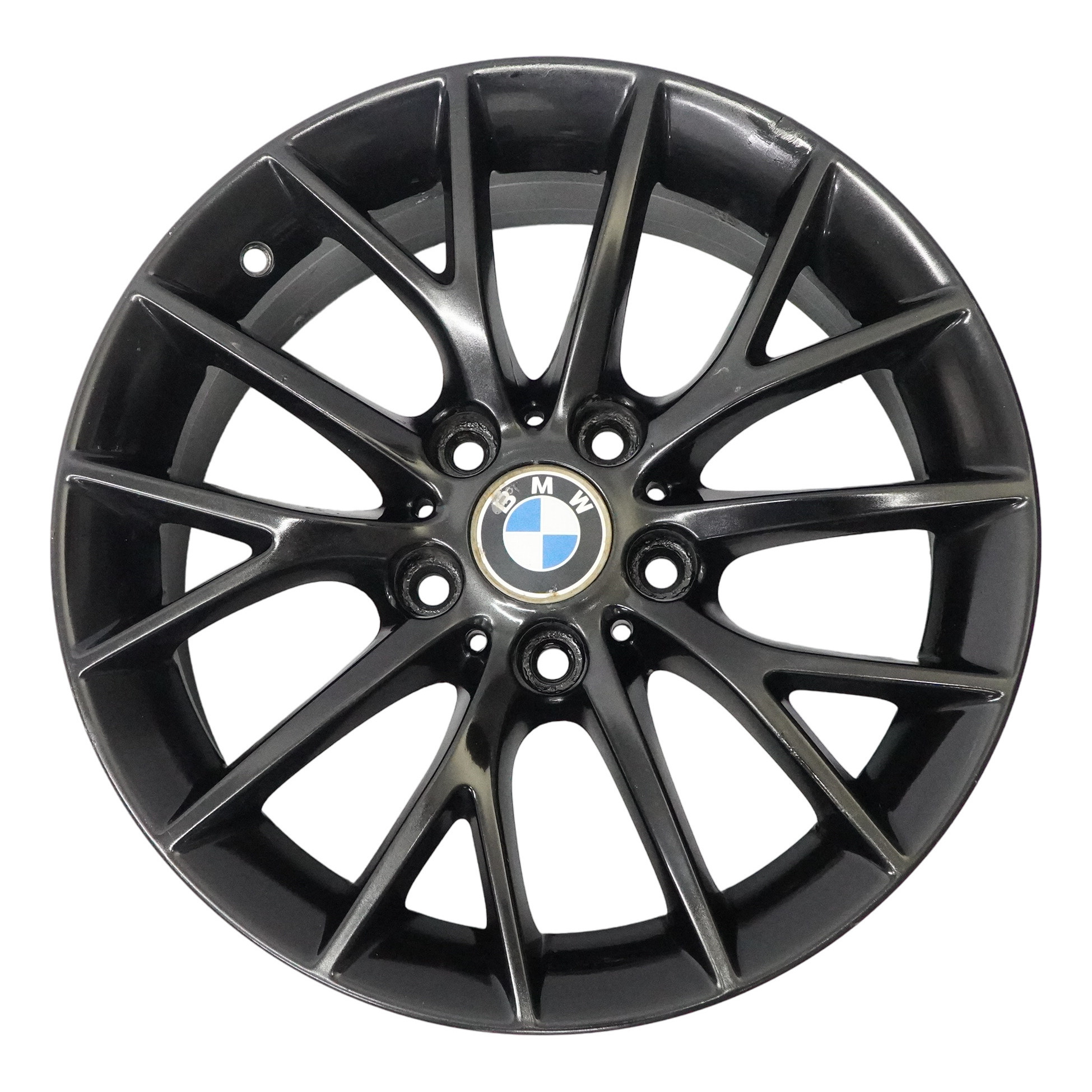 BMW F20 F21 F22 F23 Schwarz Felge Alufelge 17" 7J ET:40 Y-Speiche 380 6796205