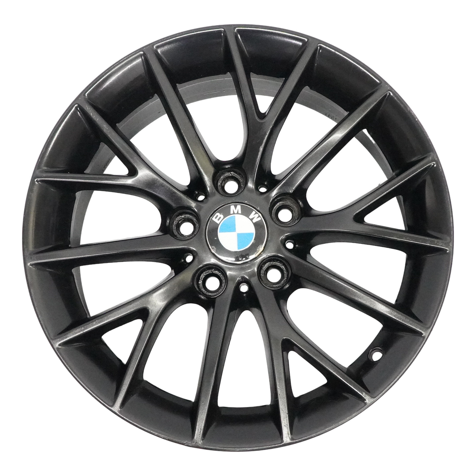 BMW F20 F21 F22 F23 Schwarz Felge Alufelge 17" 7J ET:40 Y-Speiche 380 6796205