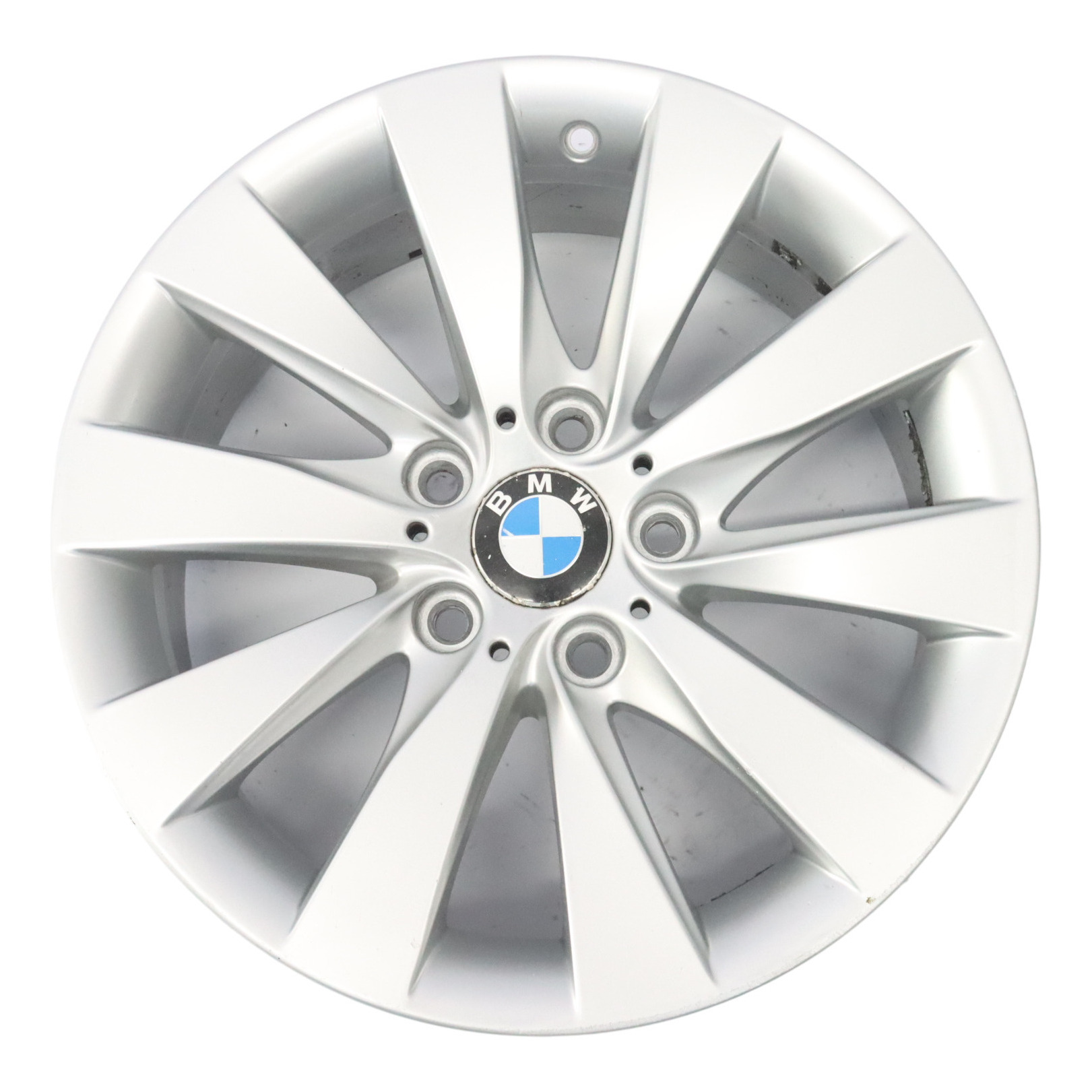 BMW F30 F31 F32 Silver Alloy Wheel Rim 17" V Spoke 413 7,5J ET:37 6796240