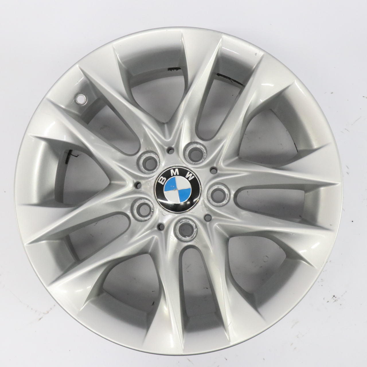 BMW X1 E84 Silberne Leicht metall felge 17" V-Speiche 621 ET:34 7,5J 6861846