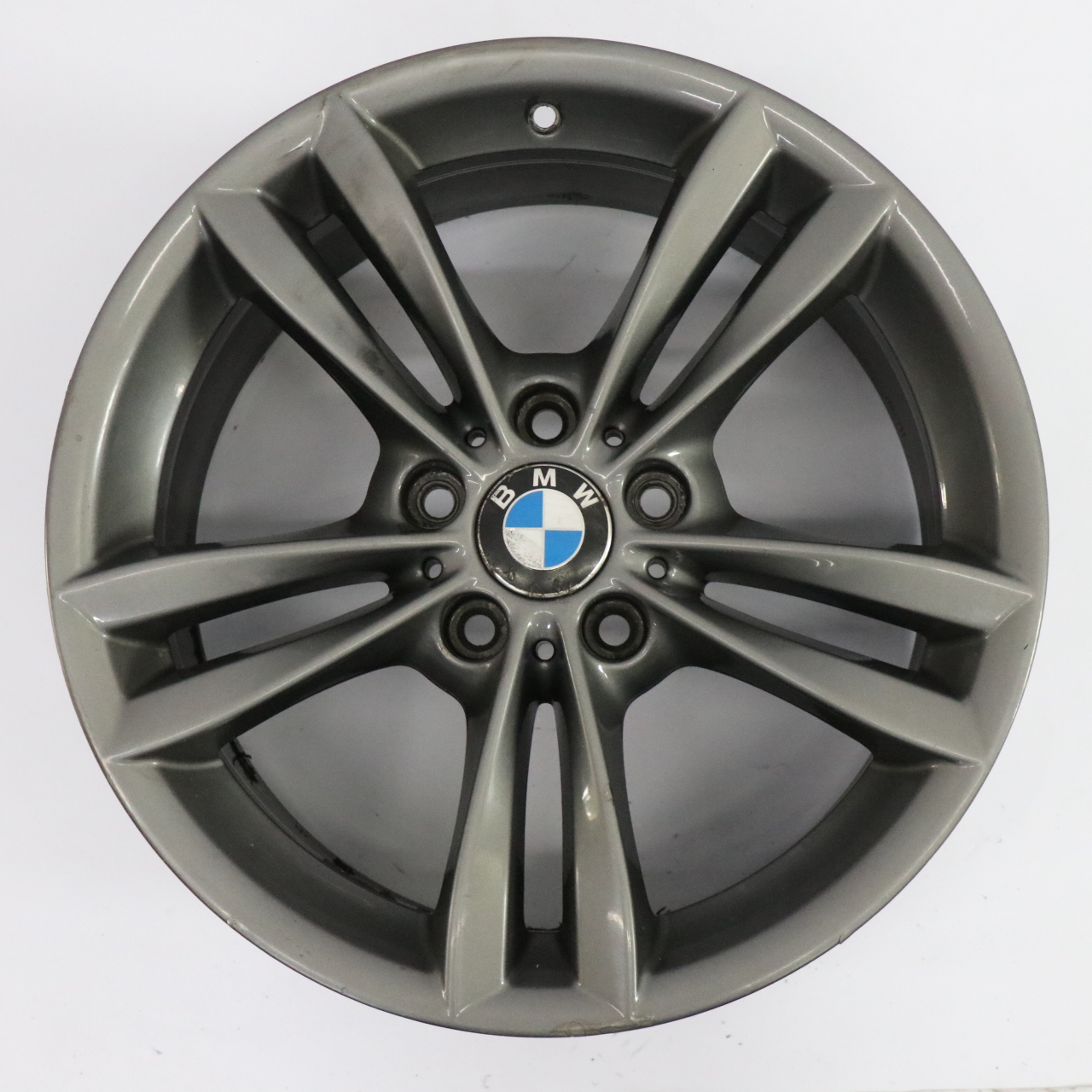 BMW F30 F31 LCI Grau Hinter rad felge 18" V Speiche 658 8,5J ET:47 6866398