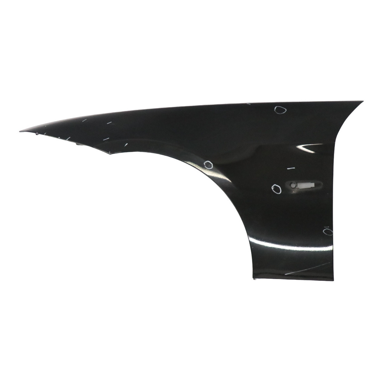 BMW E90 E91 Seitenverkleidung vorne links Fender Wing Schwarz 2 - 668