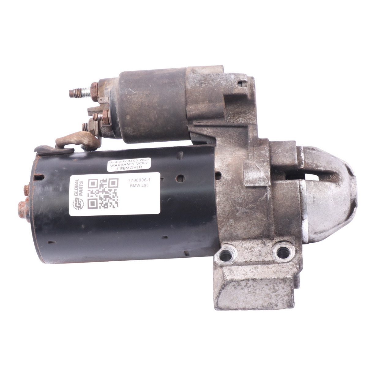 BMW E60N E61N E81 E82 E84 E87N E90 E91 N47 Diesel Starter Motor 7798006