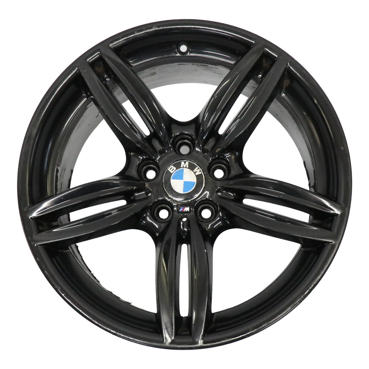 BMW F10 F12 Schwarzes Hinterrad Leicht metall felge 9J 19" ET:44 7842653