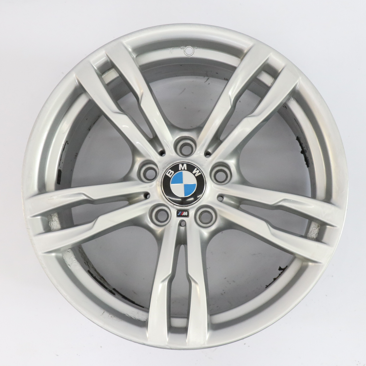 BMW F30 F32 Ferric Grey Light Alloy Wheel Rim 18" M Double Spoke 441 8J ET:34