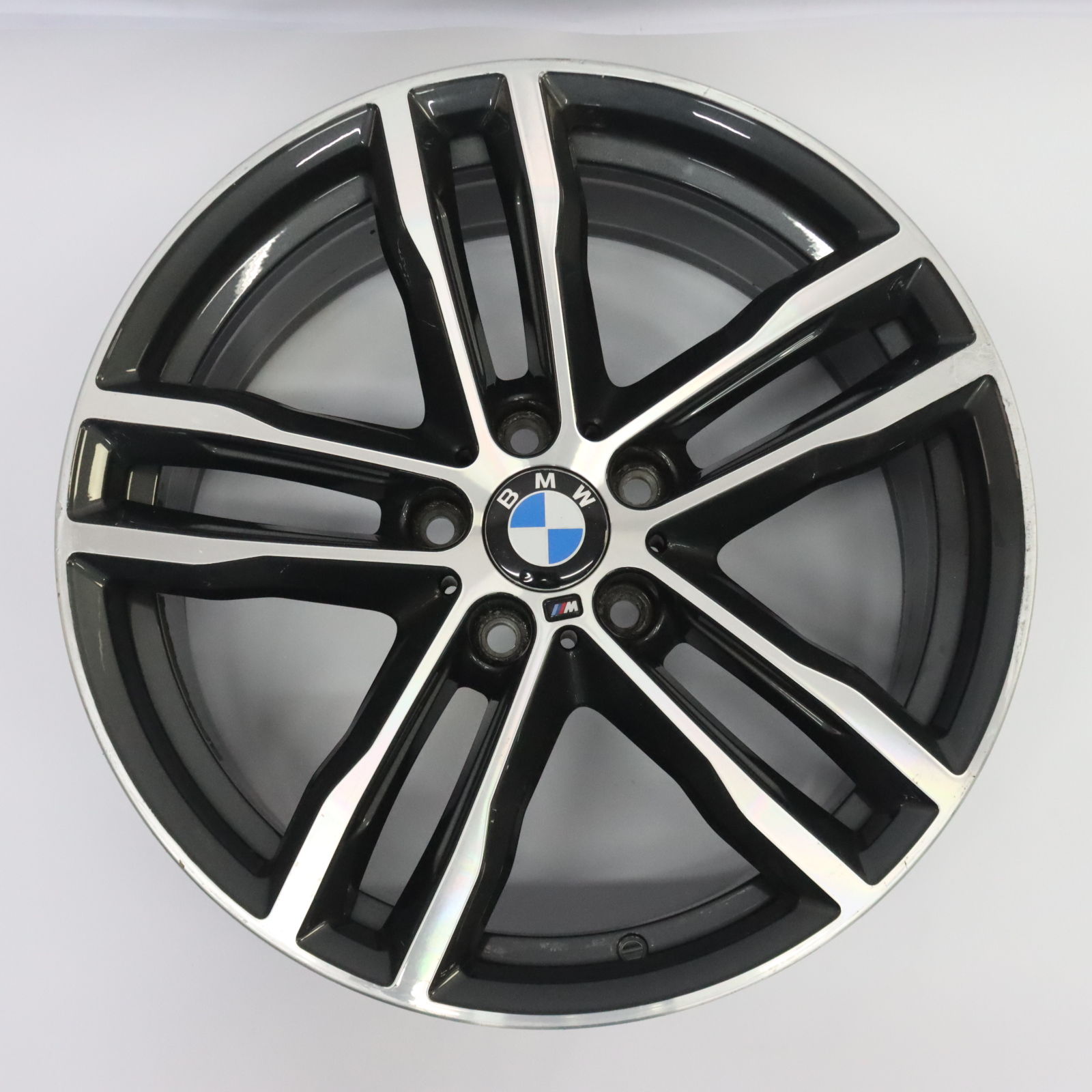 BMW F30 F31 F32 Grau Alu Felge Alufelge 19" M Doppelspeiche 704 ET:36 7856710