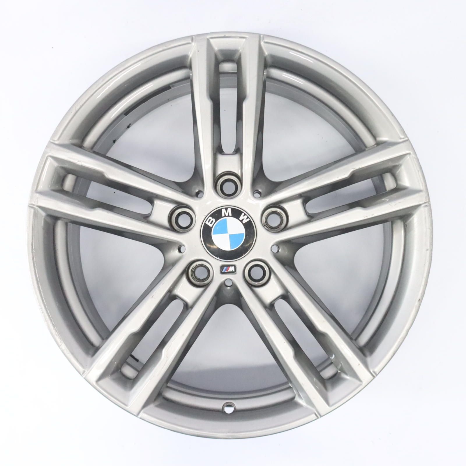 BMW F20 Vorne Ferric Grau Leicht metall felge 18" M Doppel speiche 7,5J 8009701