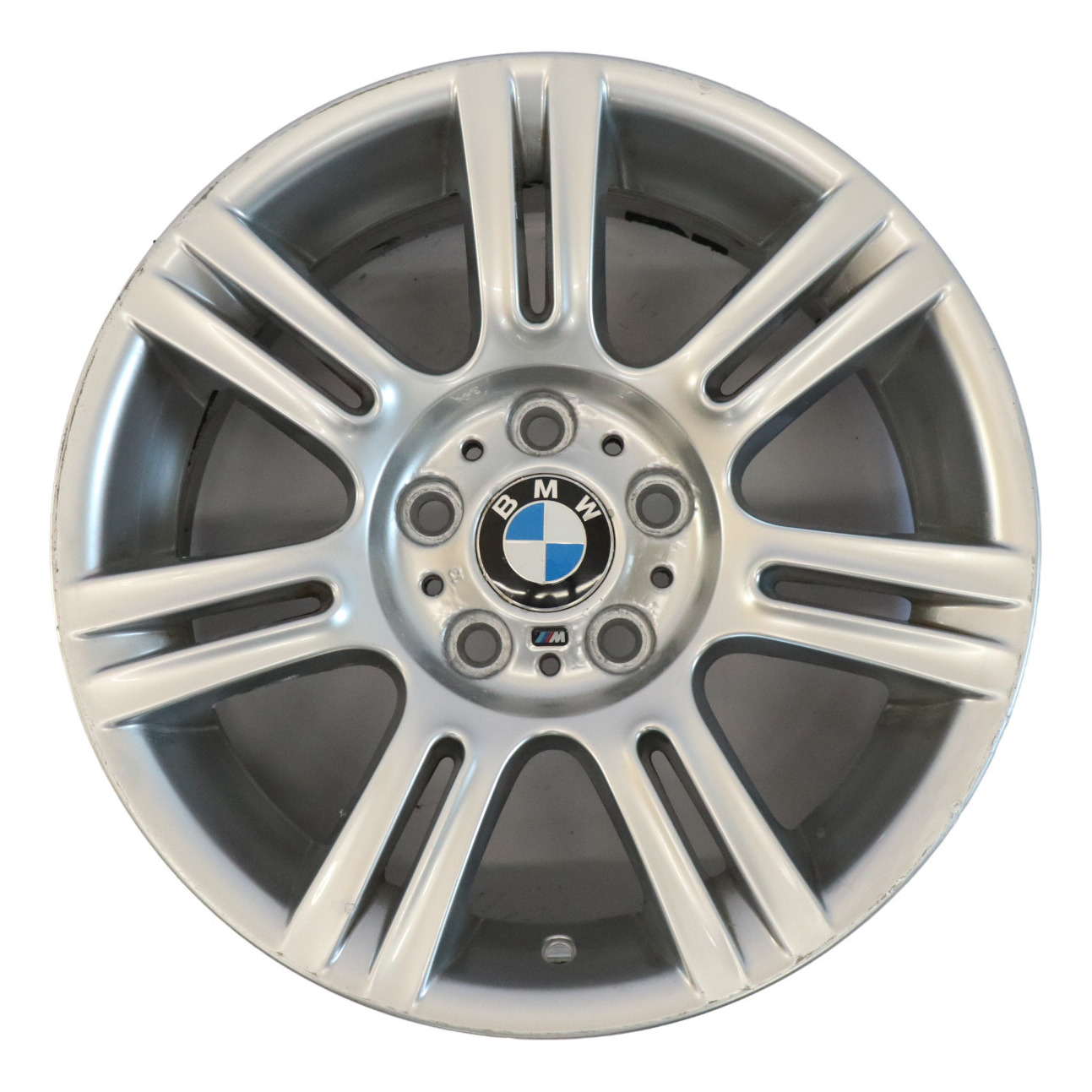 BMW 3 Series E90 E91 E92 Silver Wheel Alloy Rim M Double Spoke 194 17" ET:34 8J