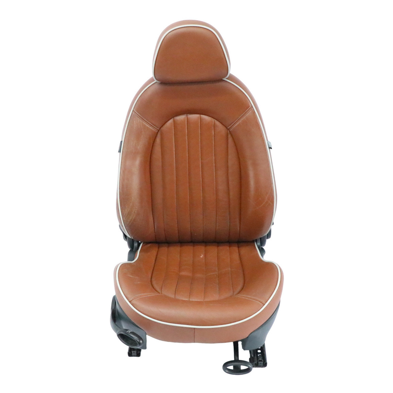 Mini R52 Convertible Delantero Derecho Asiento Cuero Sidewalk Malt Brown 9128205