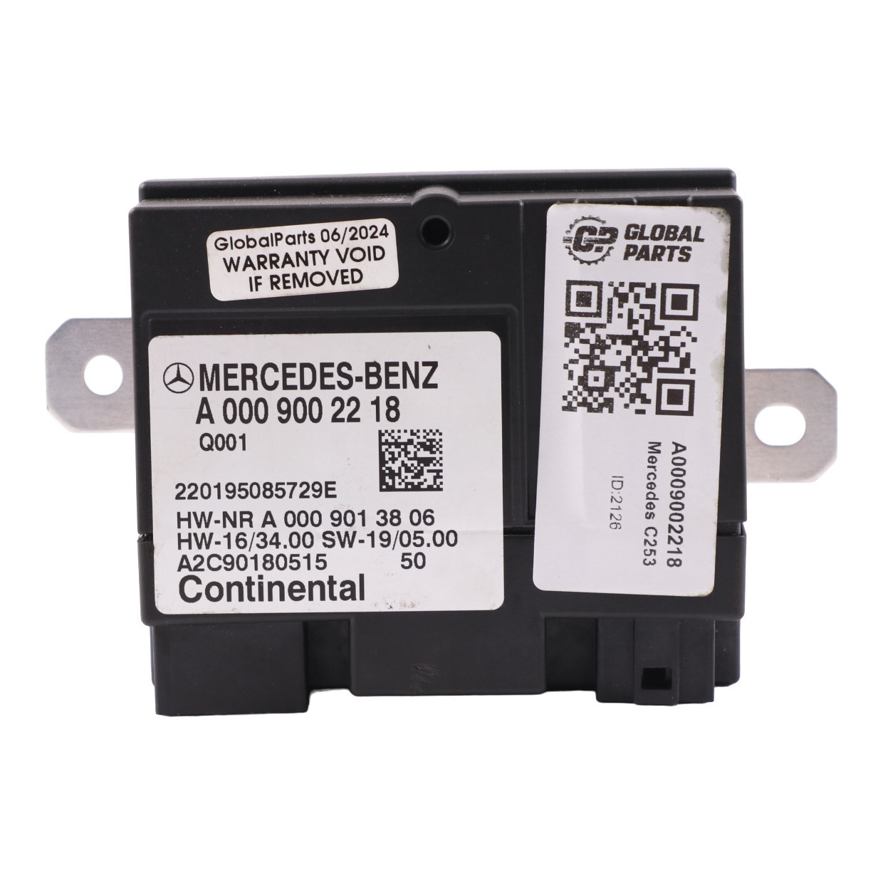 Mercedes C253 Kraftstoffpumpenmodul Steuergerät ECU A0009002218