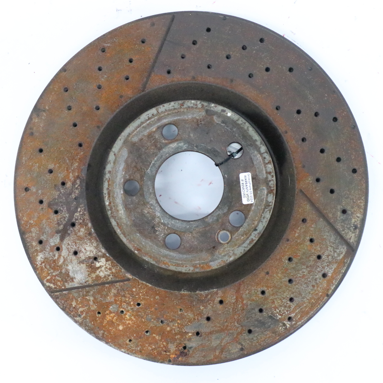 Mercedes W176 C117 Brake Disc Front Left Right N/O/S Wheel Perforated