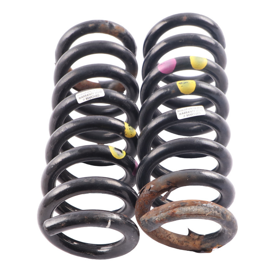 Springs Mercedes W204 W207 Rear Coil Spring N/O/S Suspension Set A2043240704