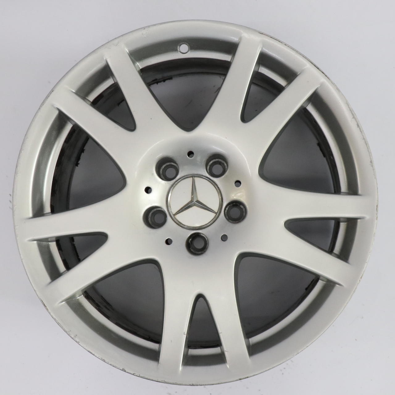 Mercedes CLS C219 Silberne Leicht metall felge vorne 17" 8,5J ET:28 A2194010002