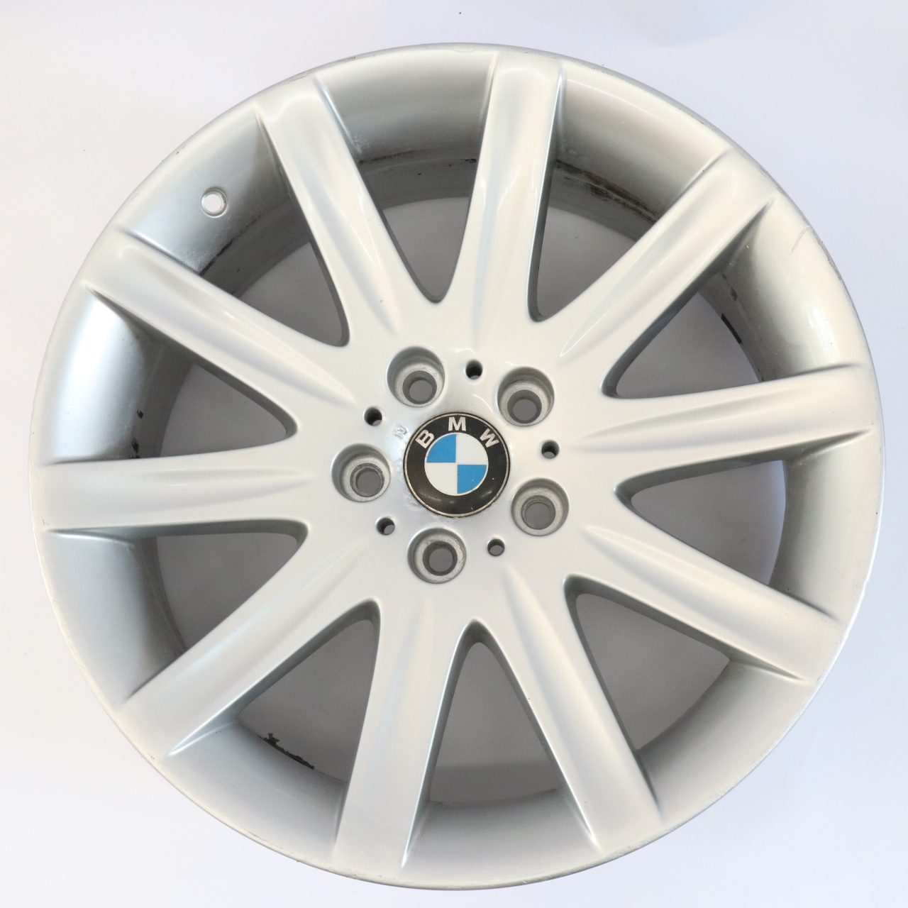 BMW E65 Front Silver Wheel Alloy Rim 19" Star Spoke 95 ET:24 9J 6753241