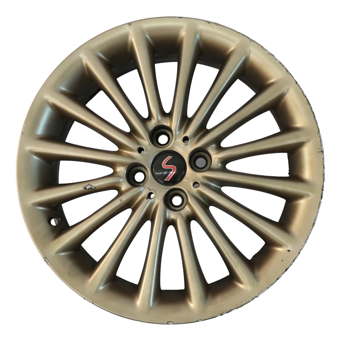 Mini R50 R55 R56 R57 Gold Wheel Alloy Rim 17" 7J ET:48 Multi-Spoke 108 6777356