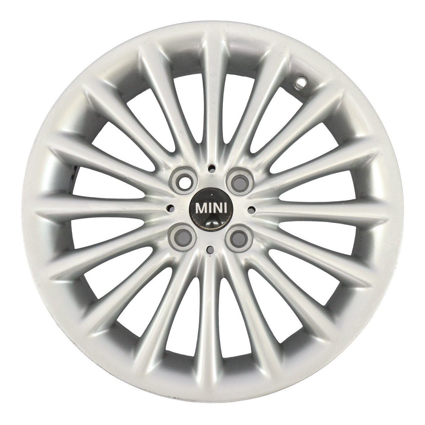 Mini Cooper R50 R55 R56 Silberne Leichtmetallfelge 17" 7J ET:48 Vielspeiche 108