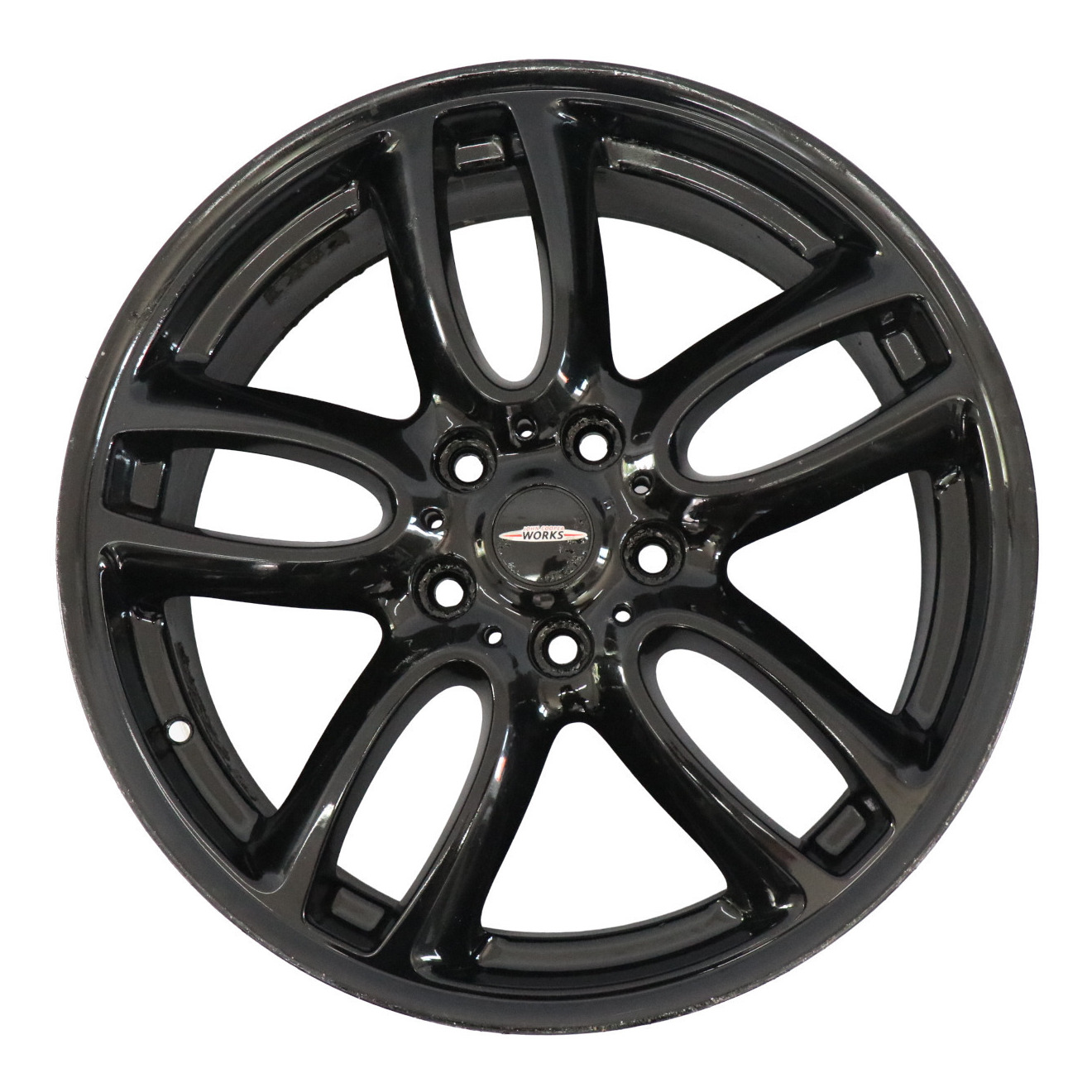 Mini Cooper R60 R61 JCW Schwarz Alufelge 19" 7,5J ET:52 Doppelspeiche R129