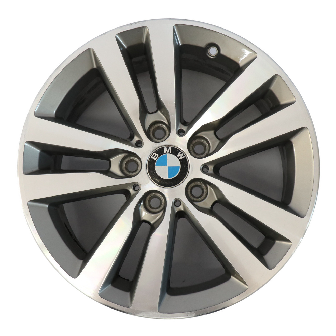 BMW F20 F21 F22 F23 Ferricgrey Wheel Alloy Rim 17" Double Spoke 655 ET:43 7,5J