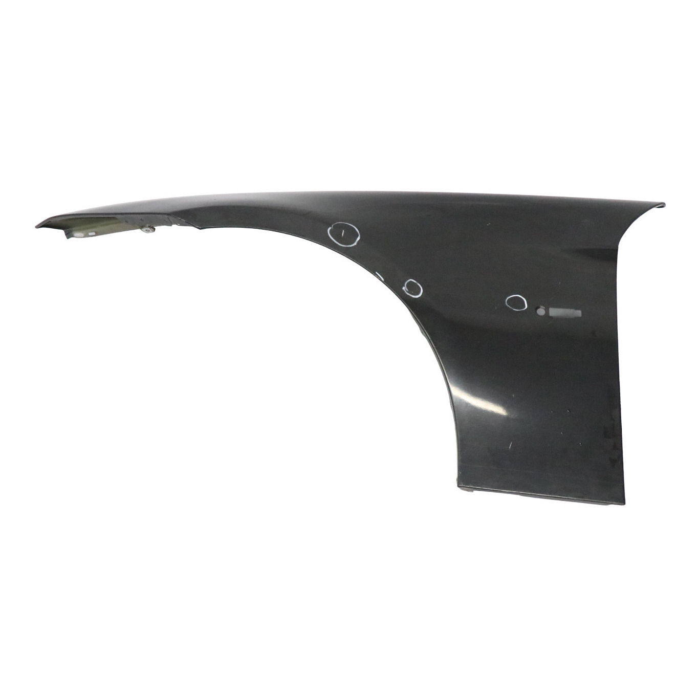 BMW E90 E91 Side Panel Fender Wing Front Left N/S Black Sapphire - 475