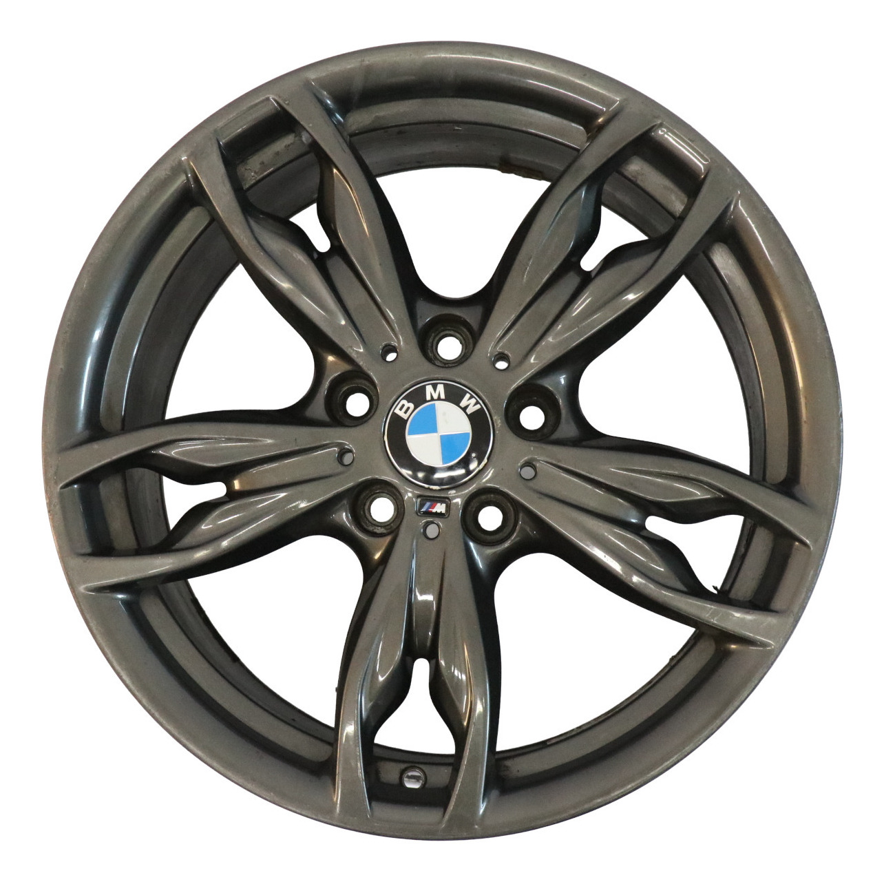 BMW F20 F21 F22 F23 Ferric Grey Wheel Alloy Rim 18" M Double Spoke 436 ET:52 8J