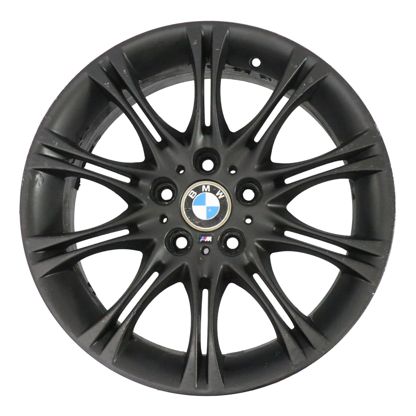 BMW E46 Z4 E85 Black Front Alloy Wheel Rim 18" ET:47 8J M Double Spoke 135