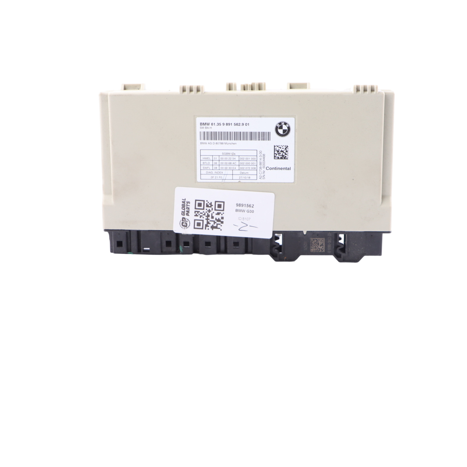 Sitz Modul BMW G11 G20 G30 G01 G02 Sitz Steuergerät Modul ECU 9891562