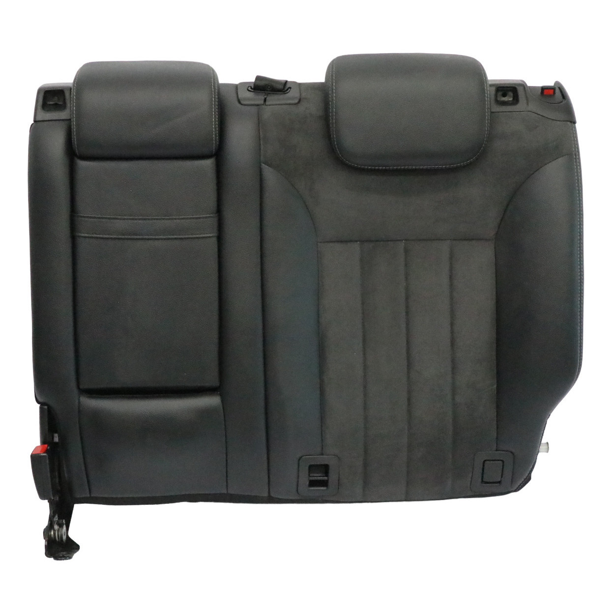 Mercedes W164 Seat Backrest Rear Left N/S Covering Microfibre Fabric Anthracite