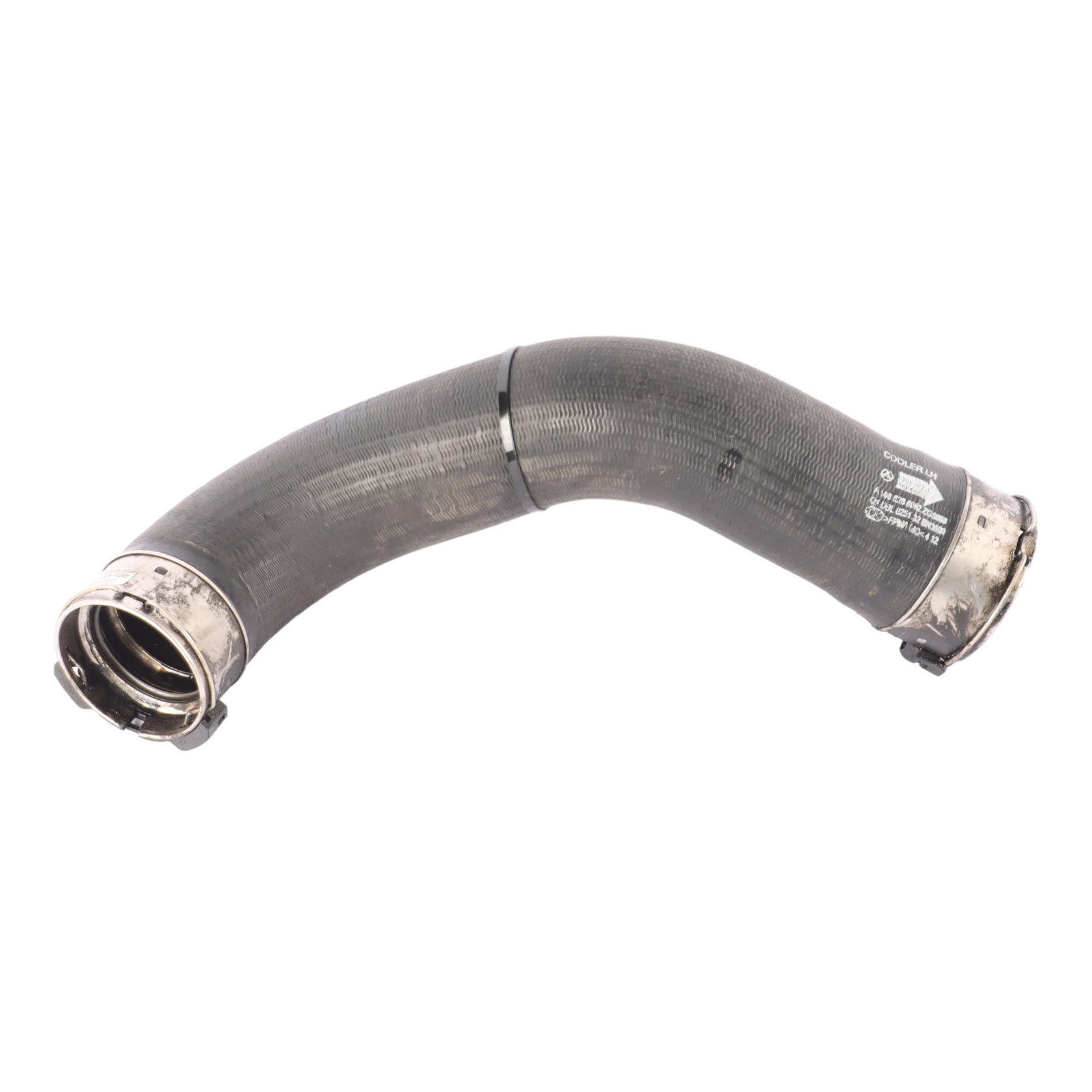 Mercedes W166 Diesel OM642 Intercooler Outlet Hose Turbocharger Line A1665280082