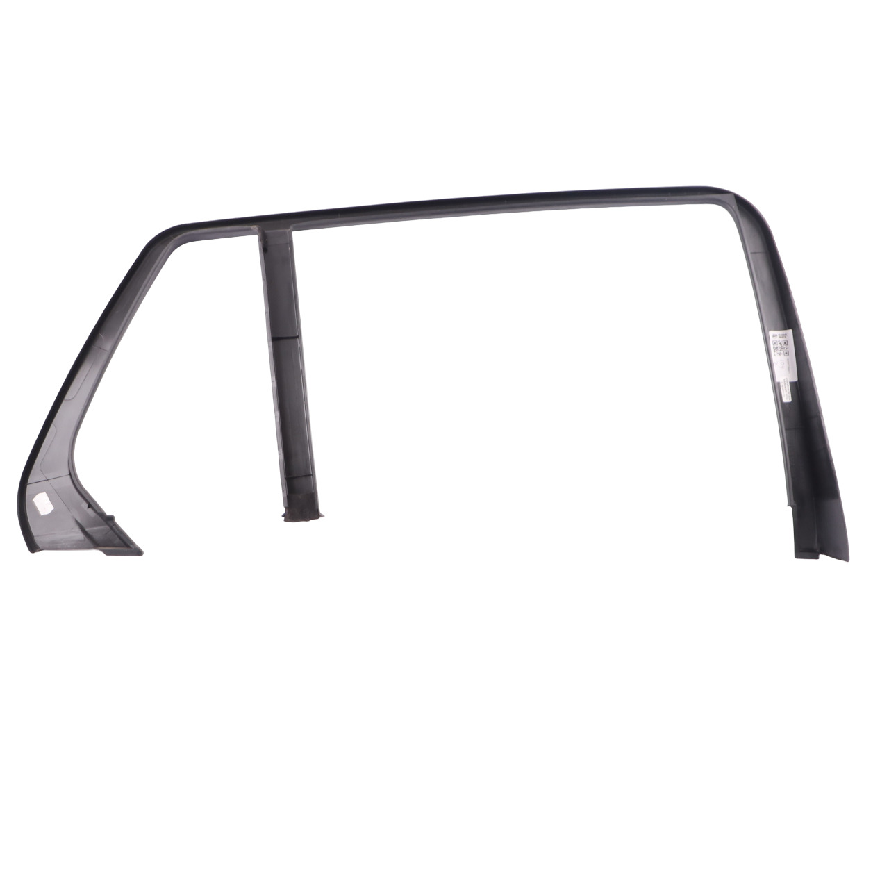 Window Frame Mercedes S204 W204 Rear Door Right O/S Inside Black A2047350471