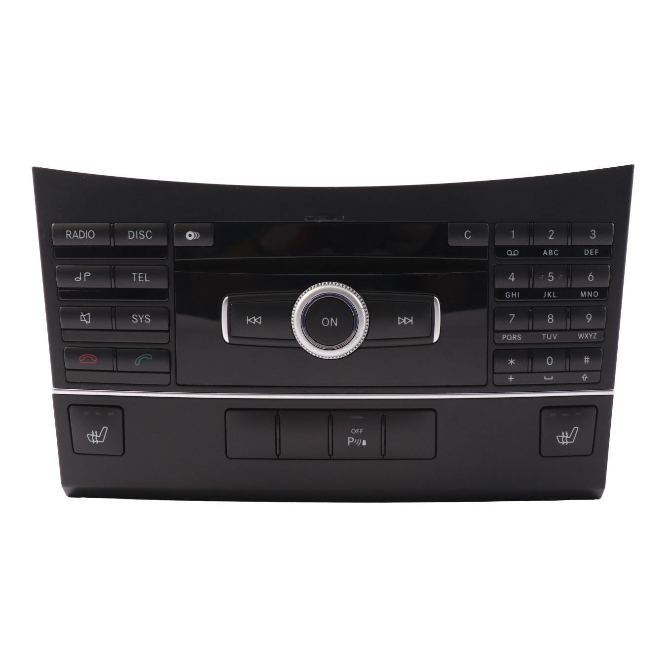 Mercedes C207 Stereo Radio CD Spieler Steuergerät A2129004008