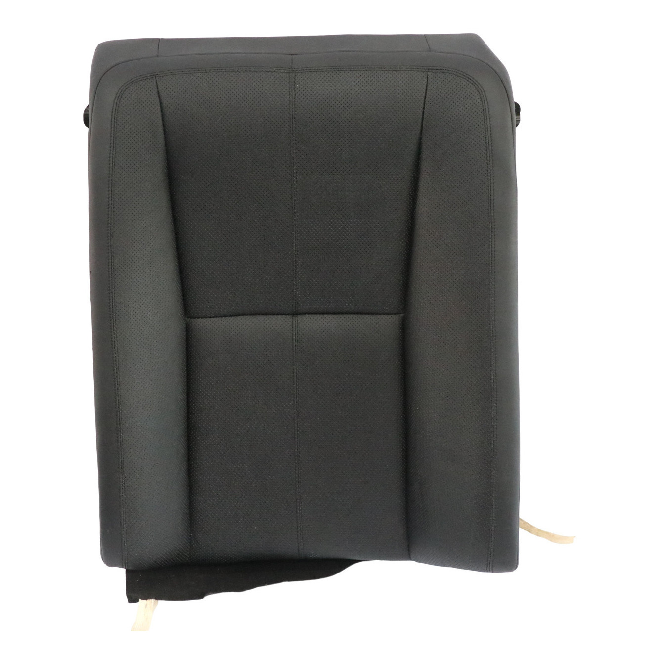 Mercedes W221 Rear Seat Backrest Left N/S Cover Panel Nappa Leather Black