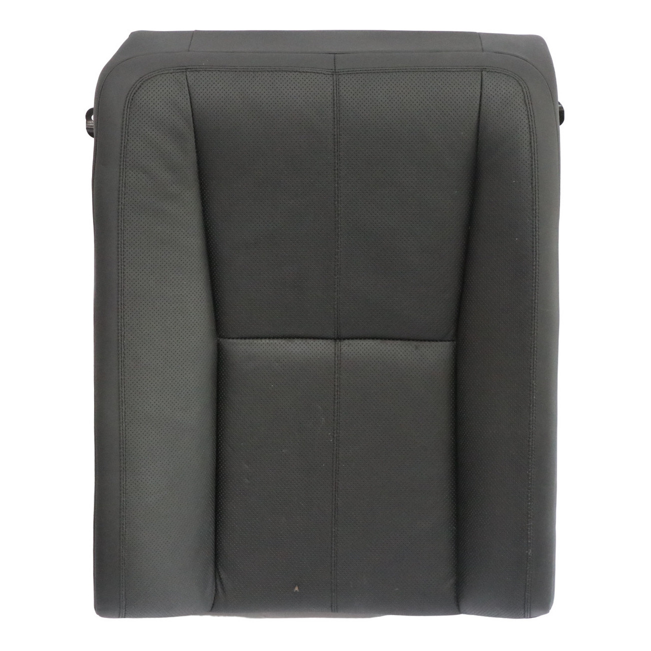 Mercedes W221 Rear Seat Backrest Right O/S Cover Panel Nappa Leather Black