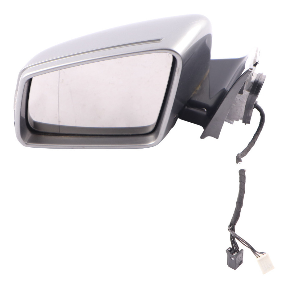 Mercedes W212 Wing Mirror Door Left Outside N/S Palladium Silver Metallic 792