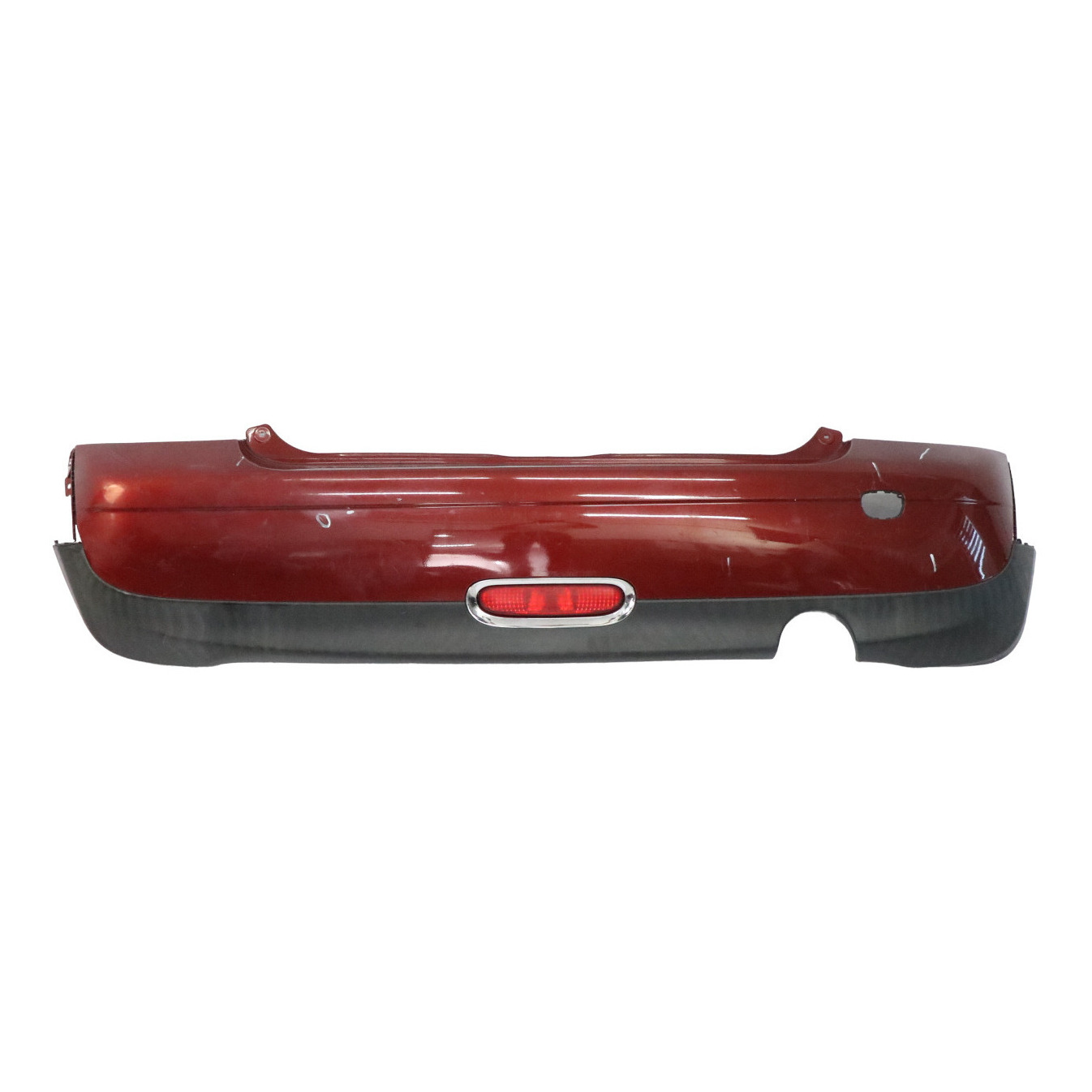 Mini R56 R57 PDC Verkleidung Stossfänger Hinten Nightfire Red Rot - 857