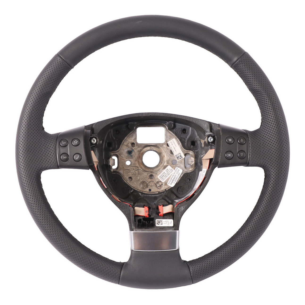 VW Volkswagen Golf 5 NEW Black Leather Steering Wheel Multifunction 1Q0419091K