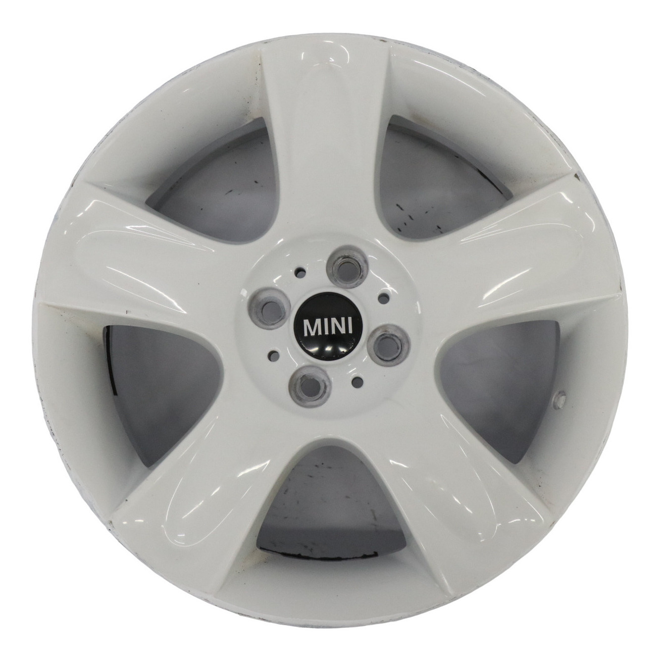 Mini R50 R52 R53 White Wheel Light Alloy Rim 17" 7J ET:47 5-Star 91 6764099