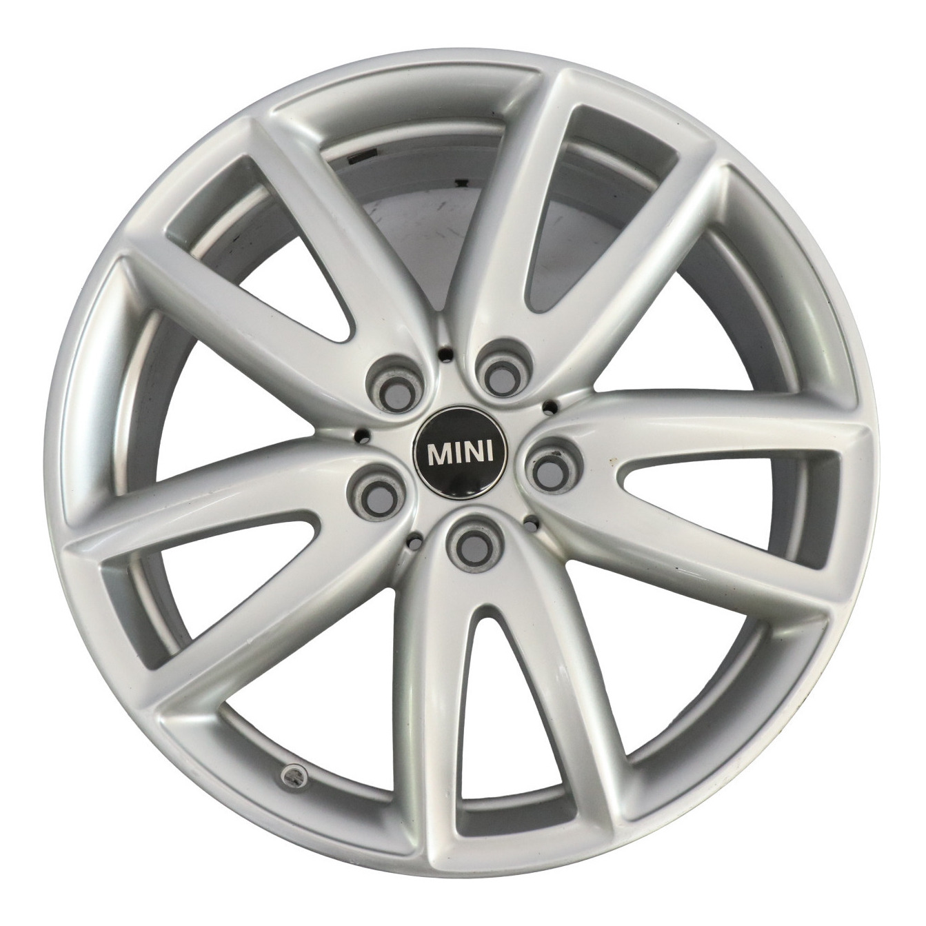 Mini F54 Silber Felge 18" 8J ET:57 JCW Grip Speiche 6856049