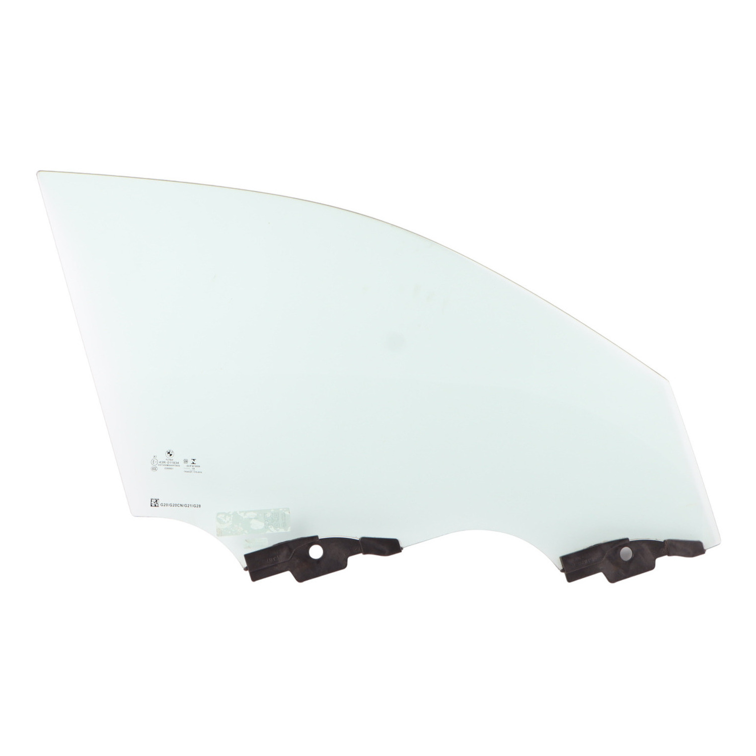 BMW G20 G21 Door Window Glass Front Right O/S Door Glazing Green AS2 7466962