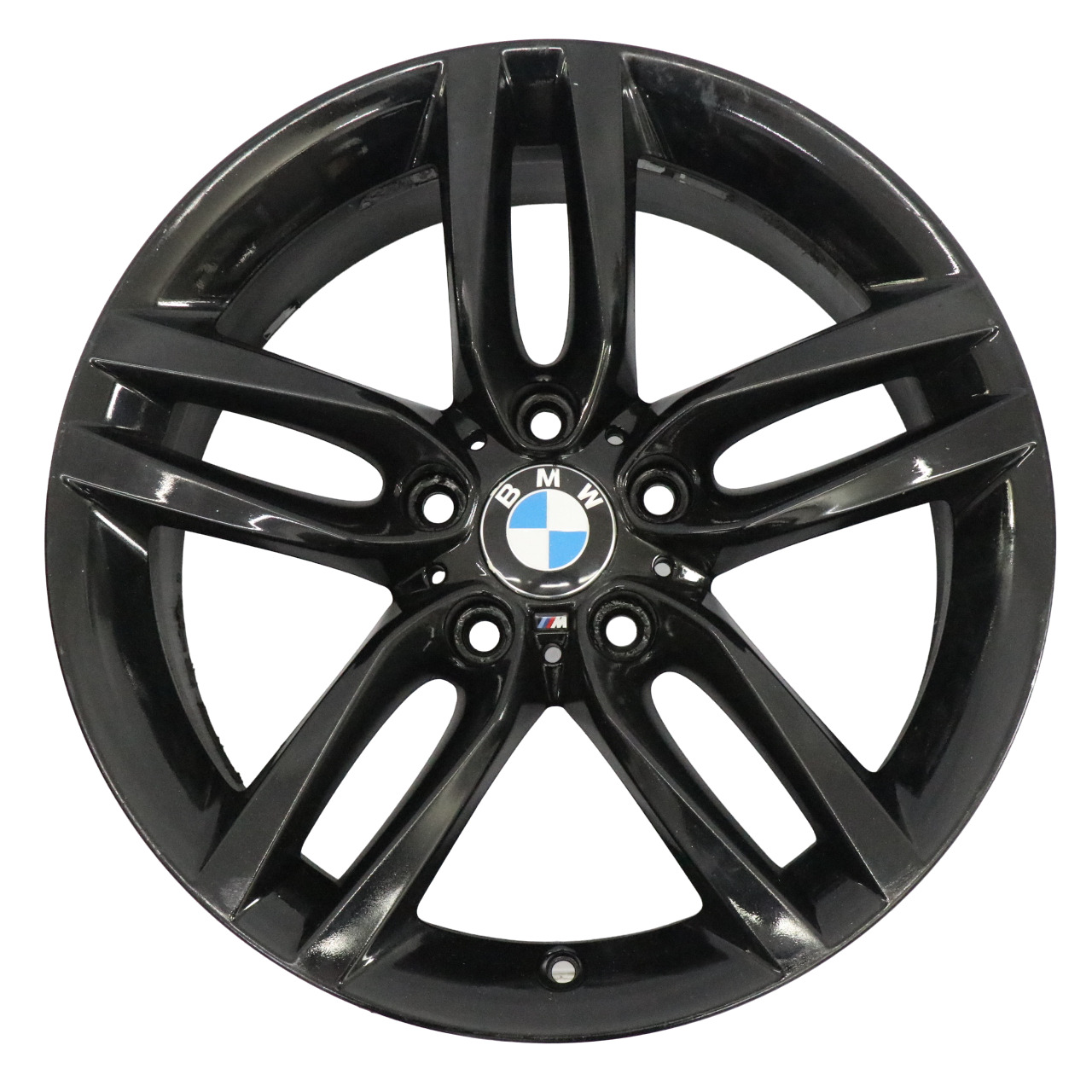 BMW F20 F21 Schwarz Leichtmetallfelge 18" 7,5J ET:45 M Doppelspeiche 461 7846784