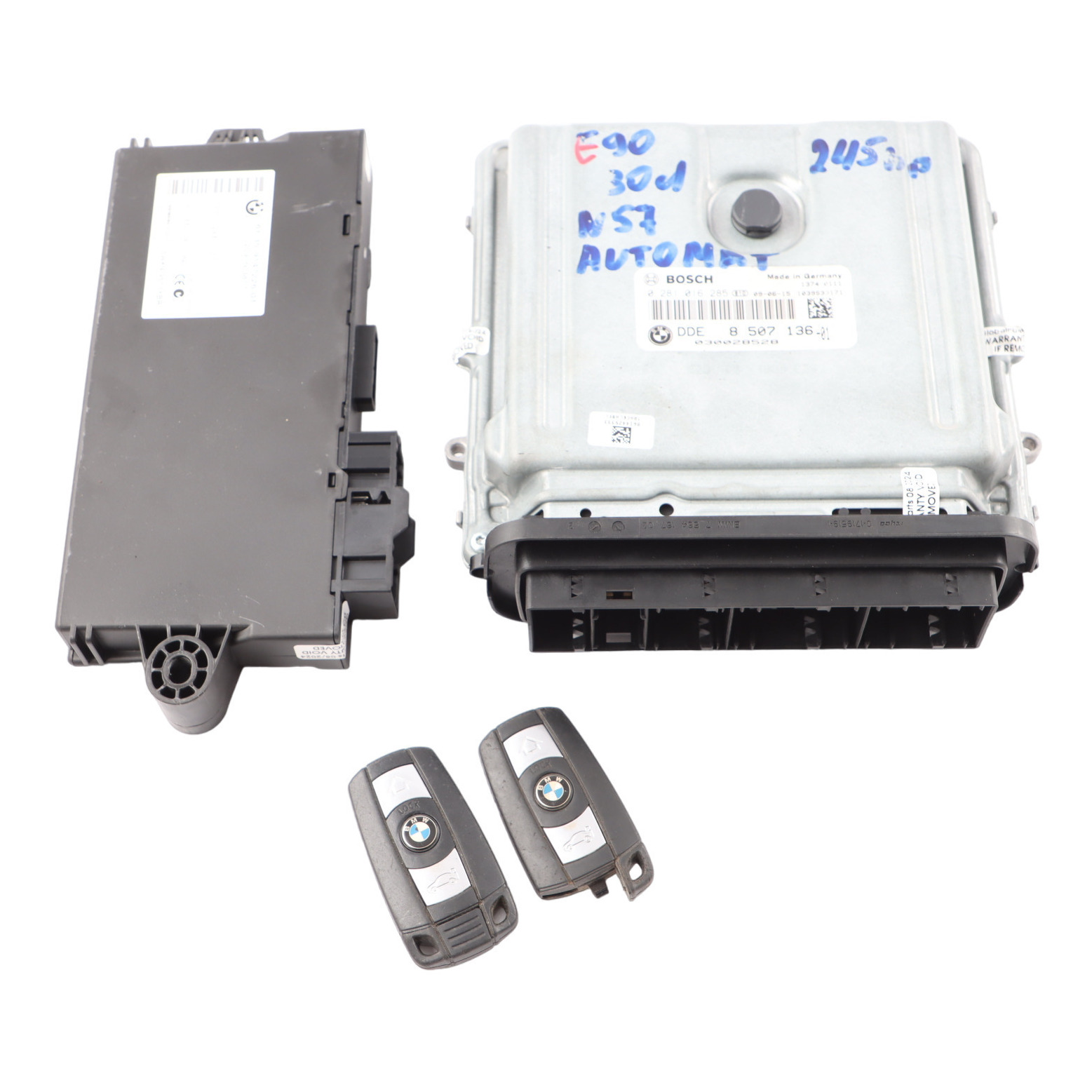 BMW E90 E91 LCI 325d 330d Diesel N57 245PS ECU Motor Kit DDE 8507136 CAS3