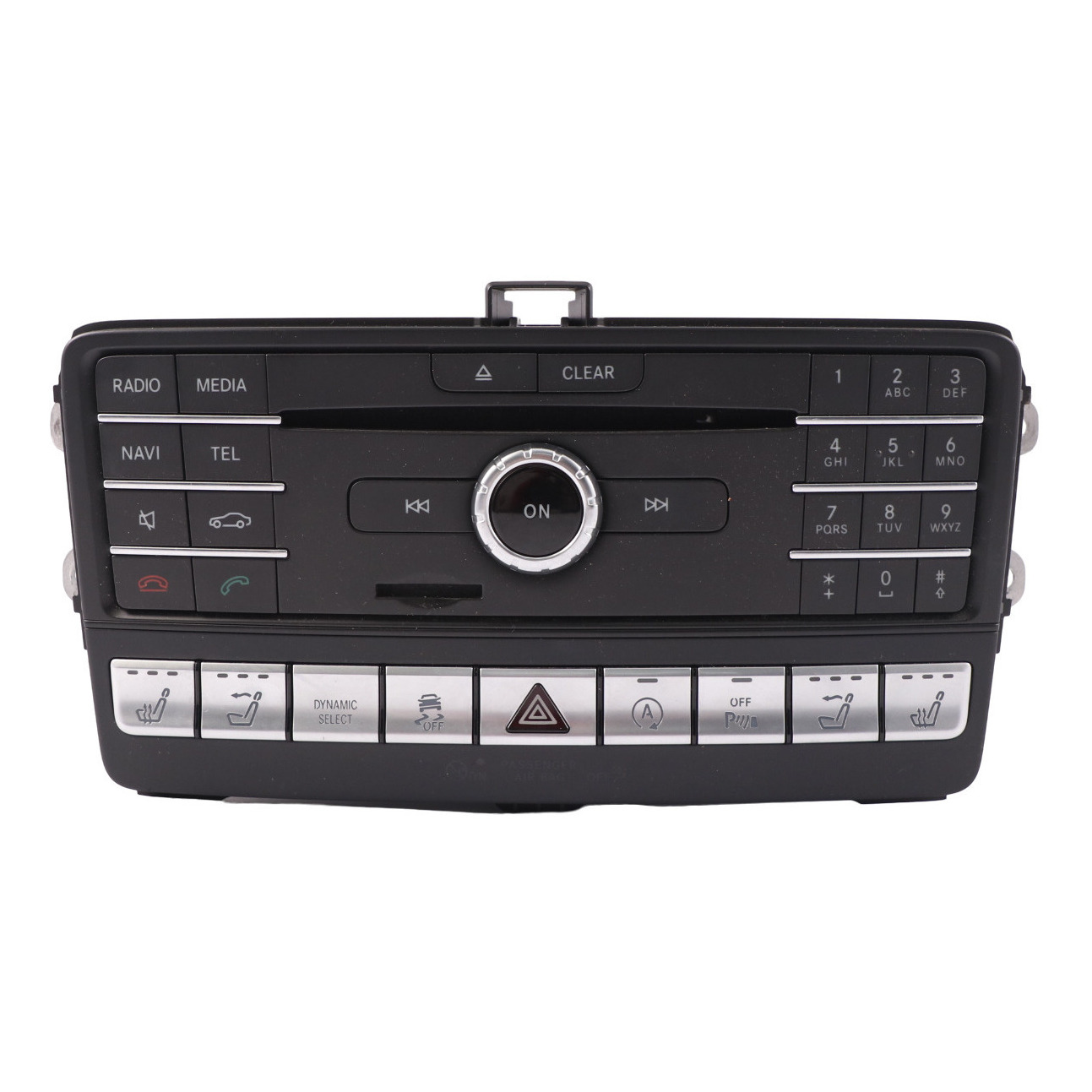 Mercedes R172 Sat Navi Multimedia ESP PDC Konsole Knop Fleiste Heit A1729006014