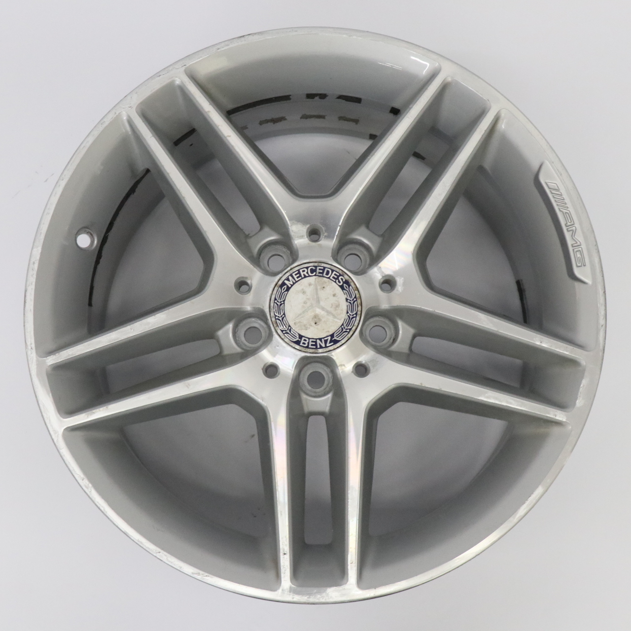 Mercedes W204 AMG Wheel Rim Alloy 5 Double Spoke 17" 8,5J ET:58 A2044012400