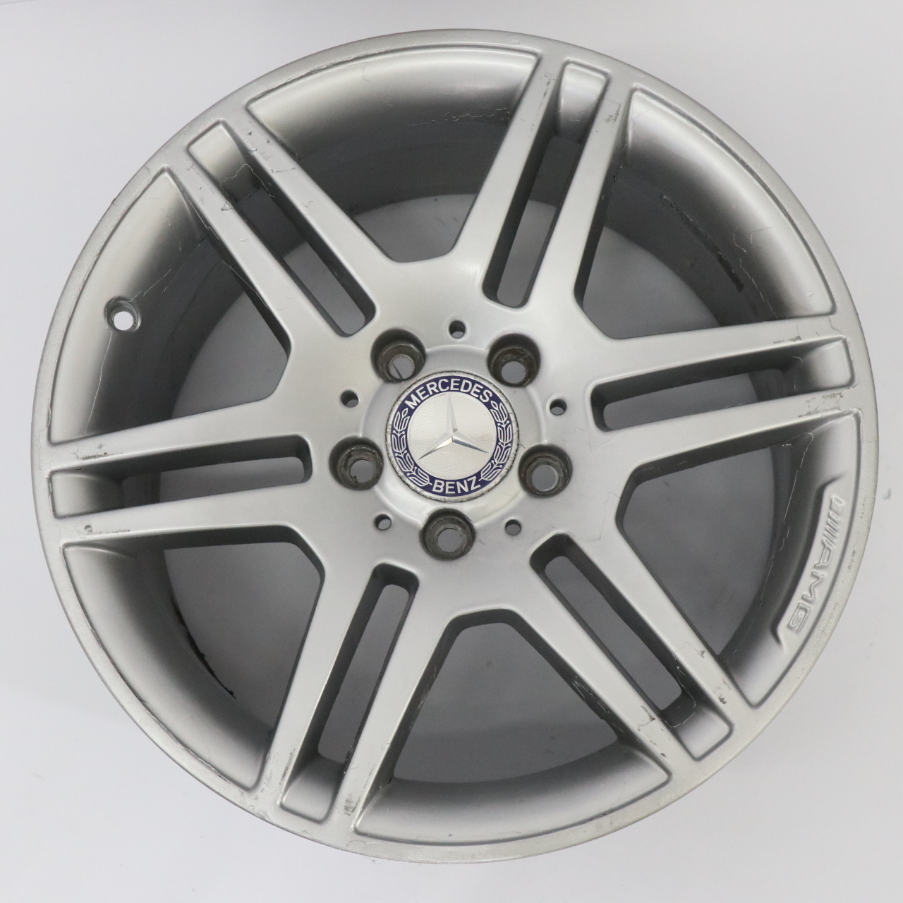 Mercedes W204 AMG 6 Double-Spoke Alloy Wheel Rim 17" ET:58 8,5J A2044014602