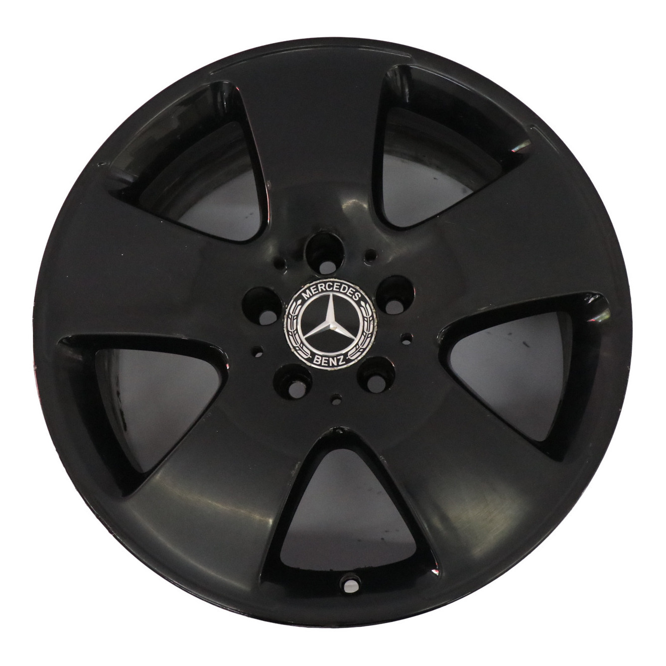 Mercedes W221 Black Alloy Wheel Rim 17" 8J ET:43 A2214010302